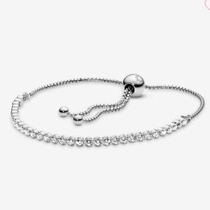 Pandora Sparkling Slider Tennis Bracelet